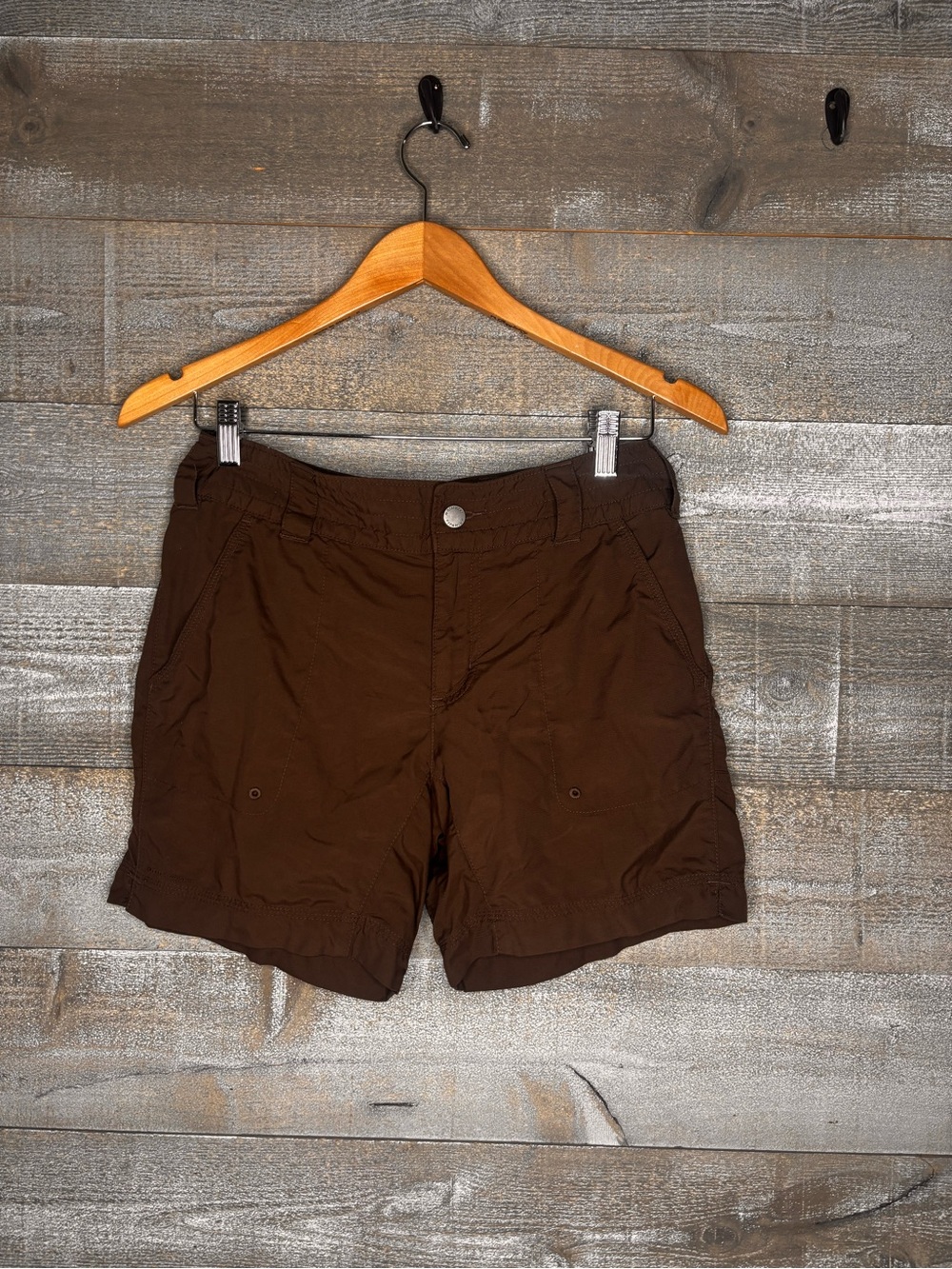 Columbia packable titanium size 4 Casual womens Brown hiking athletic Shorts